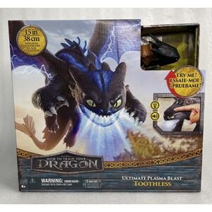 How to Train Your Dragon – Ultimate Plasma Blast Toothless 15" Light & Sound NEW